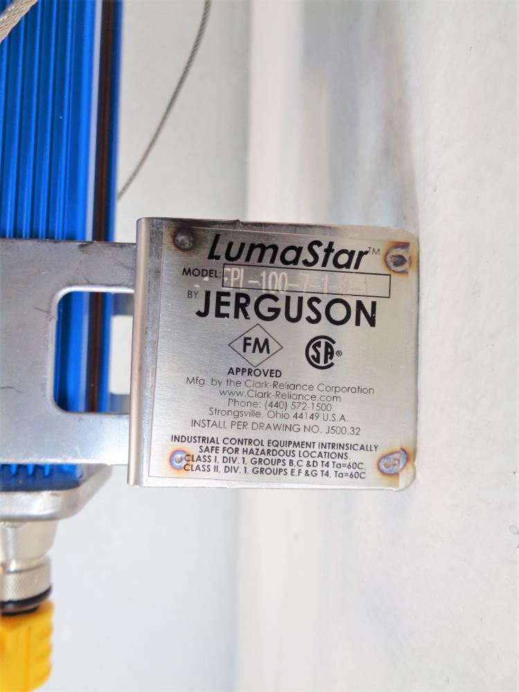 Clark Reliance Jerguson LumaStar LED Sight Glass Illuminator EPL-100-7-1-2-1